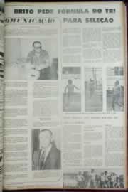 Página do jornal Correio do Ceará de junho de 1972