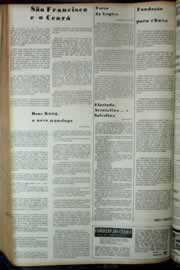 Página do jornal Correio do Ceará de junho de 1972