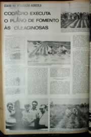 Página do jornal Correio do Ceará de junho de 1972