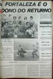 Página do jornal Correio do Ceará de junho de 1972