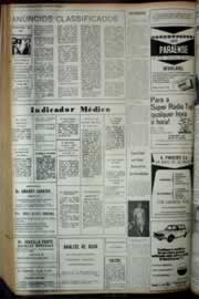 Página do jornal Correio do Ceará de junho de 1972