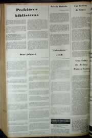 Página do jornal Correio do Ceará de junho de 1972