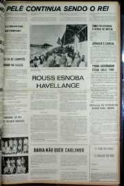 Página do jornal Correio do Ceará de junho de 1972