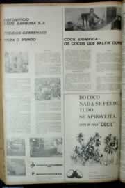 Página do jornal Correio do Ceará de junho de 1972