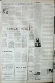 Página do jornal Correio do Ceará de julho de 1972