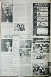 Página do jornal Correio do Ceará de julho de 1972