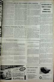 Página do jornal Correio do Ceará de julho de 1972
