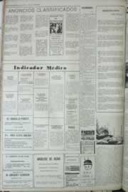 Página do jornal Correio do Ceará de julho de 1972