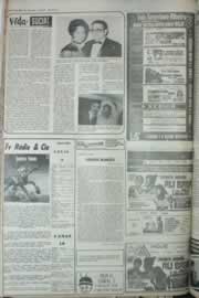 Página do jornal Correio do Ceará de julho de 1972