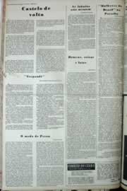 Página do jornal Correio do Ceará de julho de 1972