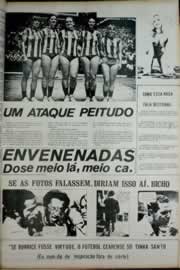 Página do jornal Correio do Ceará de julho de 1972