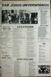 Página do jornal Correio do Ceará de julho de 1972