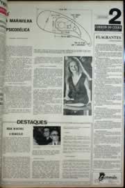 Página do jornal Correio do Ceará de julho de 1972