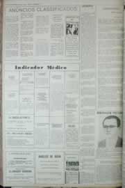 Página do jornal Correio do Ceará de julho de 1972