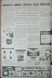 Página do jornal Correio do Ceará de julho de 1972