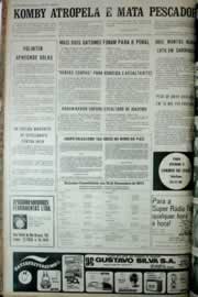 Página do jornal Correio do Ceará de julho de 1972