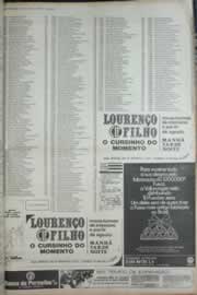 Página do jornal Correio do Ceará de julho de 1972
