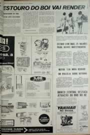 Página do jornal Correio do Ceará de julho de 1972