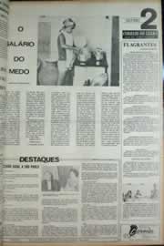 Página do jornal Correio do Ceará de agosto de 1972