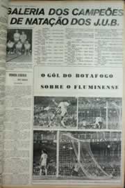 Página do jornal Correio do Ceará de agosto de 1972