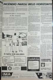 Página do jornal Correio do Ceará de agosto de 1972
