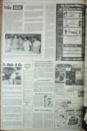Página do jornal Correio do Ceará de agosto de 1972
