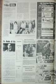 Página do jornal Correio do Ceará de agosto de 1972