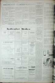 Página do jornal Correio do Ceará de agosto de 1972