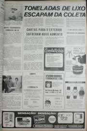 Página do jornal Correio do Ceará de agosto de 1972