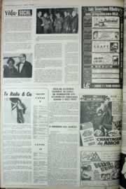 Página do jornal Correio do Ceará de agosto de 1972