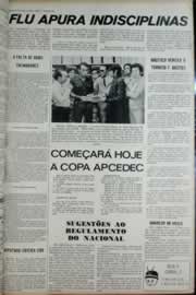 Página do jornal Correio do Ceará de agosto de 1972