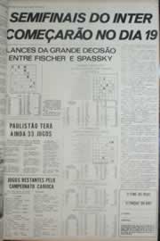 Página do jornal Correio do Ceará de agosto de 1972