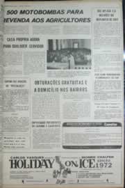 Página do jornal Correio do Ceará de agosto de 1972