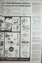 Página do jornal Correio do Ceará de agosto de 1972