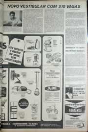 Página do jornal Correio do Ceará de agosto de 1972