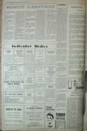 Página do jornal Correio do Ceará de agosto de 1972