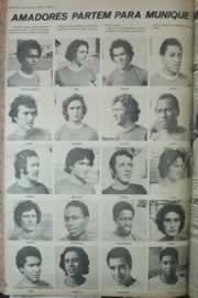 Página do jornal Correio do Ceará de agosto de 1972