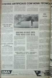 Página do jornal Correio do Ceará de agosto de 1972