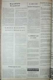 Página do jornal Correio do Ceará de agosto de 1972
