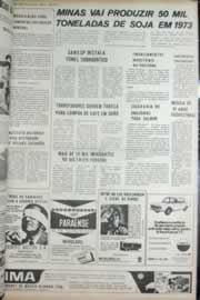 Página do jornal Correio do Ceará de agosto de 1972