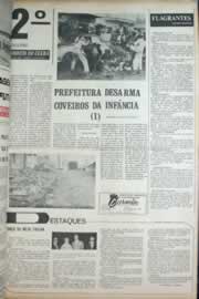 Página do jornal Correio do Ceará de agosto de 1972