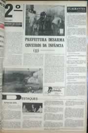 Página do jornal Correio do Ceará de agosto de 1972