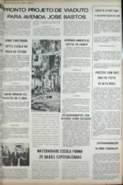 Página do jornal Correio do Ceará de agosto de 1972