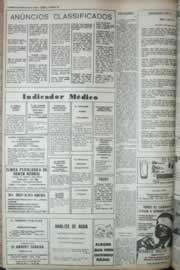 Página do jornal Correio do Ceará de agosto de 1972