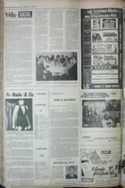 Página do jornal Correio do Ceará de agosto de 1972