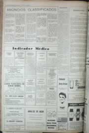 Página do jornal Correio do Ceará de agosto de 1972