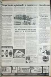 Página do jornal Correio do Ceará de agosto de 1972