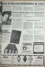 Página do jornal Correio do Ceará de agosto de 1972