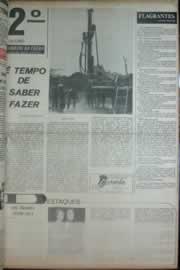 Página do jornal Correio do Ceará de agosto de 1972