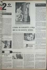 Página do jornal Correio do Ceará de agosto de 1972